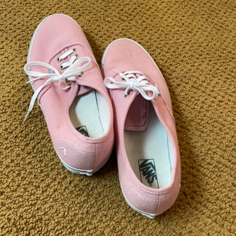 Excellent condition Vans Authentics - Pink US size 13 men
